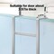 Over the Door Shower Caddy Adjustable Hanging Organizer Shelf Rustproof